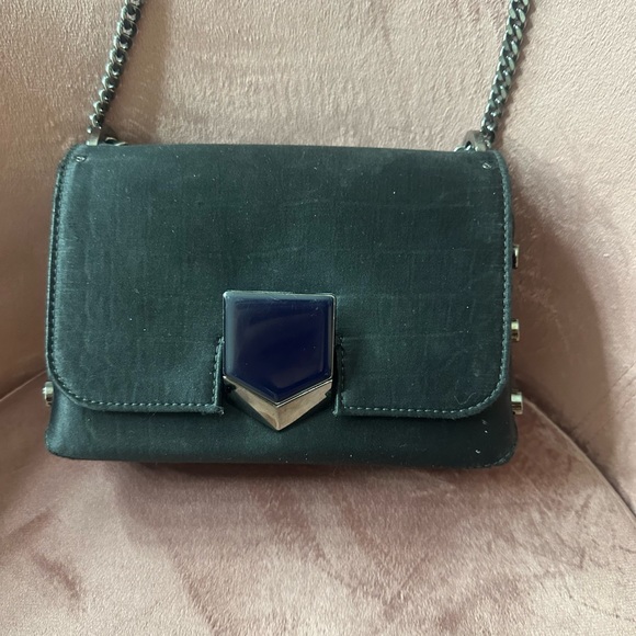 Authentic Jimmy Choo Lockett City cross body bag. - Picture 2 of 5